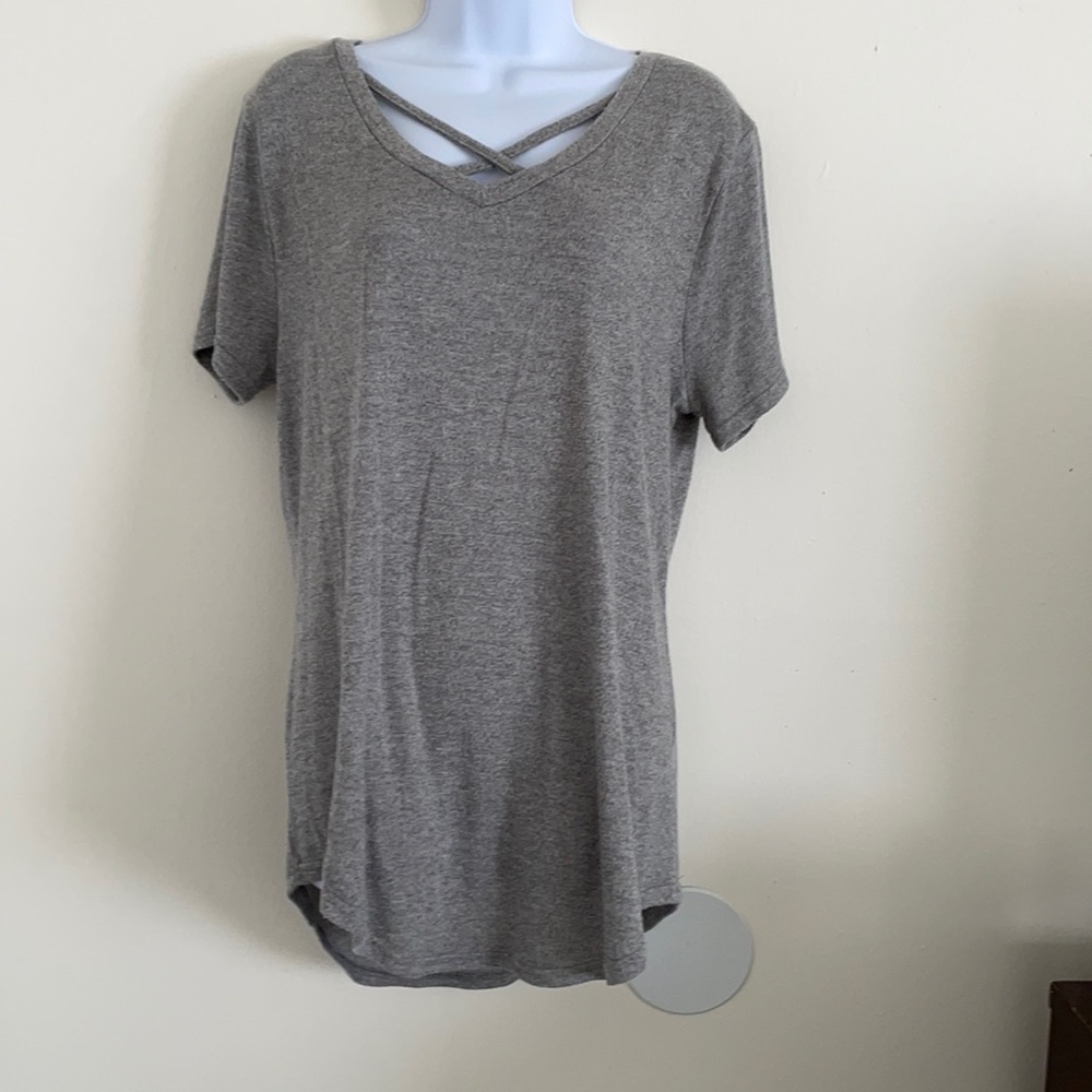 💙 Poof Grey Top